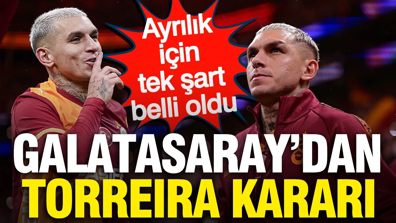 Galatasaray'dan Torreira kararı: Ayrılık için tek şart belli oldu