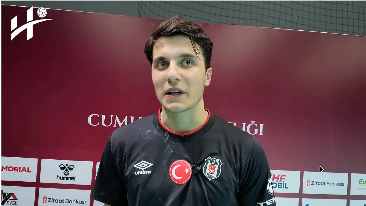 Yarı Finalde Beşiktaş'ın En Değerli Oyuncusu Seçilen Eyüp Arda Yıldız Konuştu