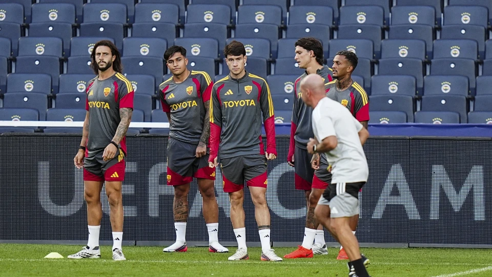 Roma, Fenerbahçe maçının hazırlıklarını tamamladı