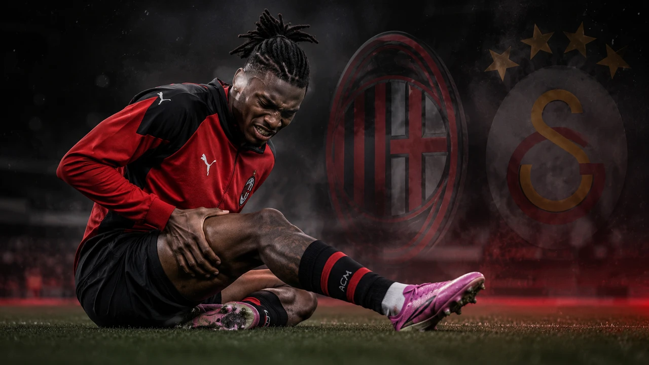 Galatasaray Transferinde Şok Gelişme: Rafael Leao Sakatlandı!