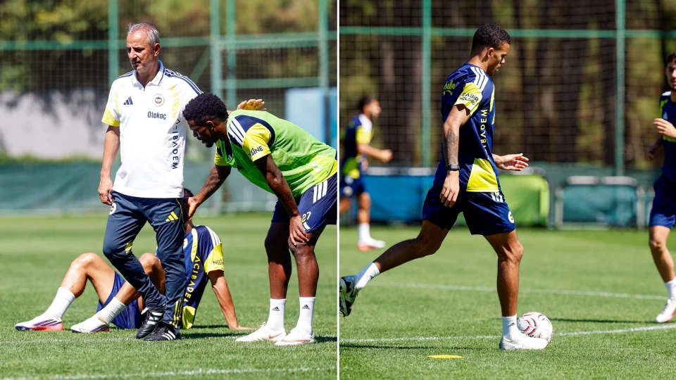 İsmail Kartal Fenerbahçe ile idmana çıktı: Fenerbahçe paylaşım yaptı