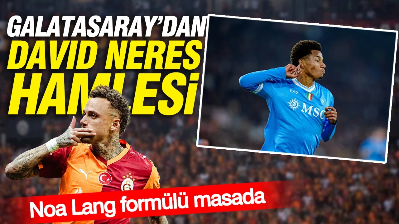Galatasaray'dan David Neres hamlesi: Noa Lang formülü masada