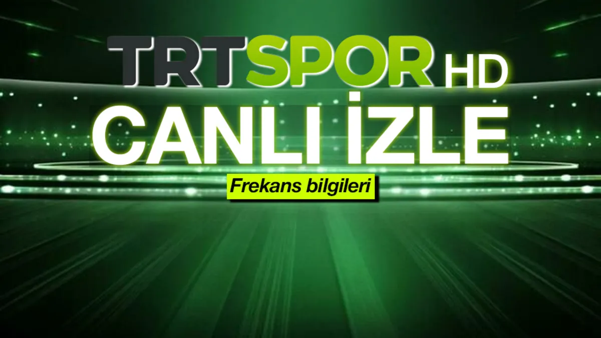 TRT Spor frekans bilgileri ve yayın akışı