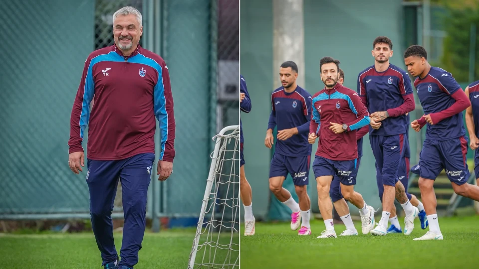 Trabzonspor Hearts maçı hazırlıklarına başladı: Thomas Reis derbi sonrası ara vermedi | Futbol Haberleri