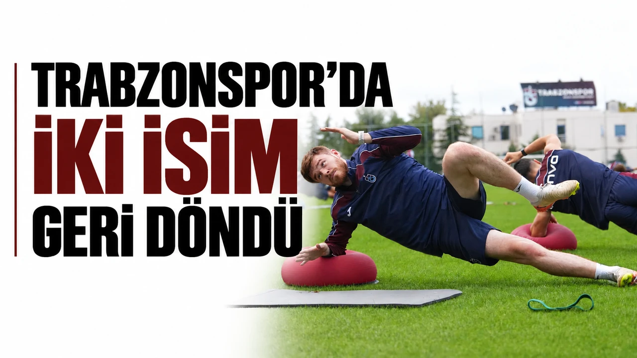 Trabzonspor'da uzun zamandır beklenilen gelişme...