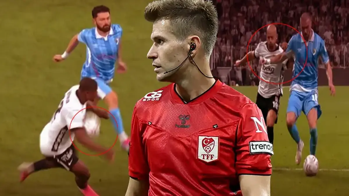 Beşiktaş'ın iptal edilen golünde karar doğru muydu? Trio yorumladı: 'Gol verilmeliydi, VAR çağıramaz'