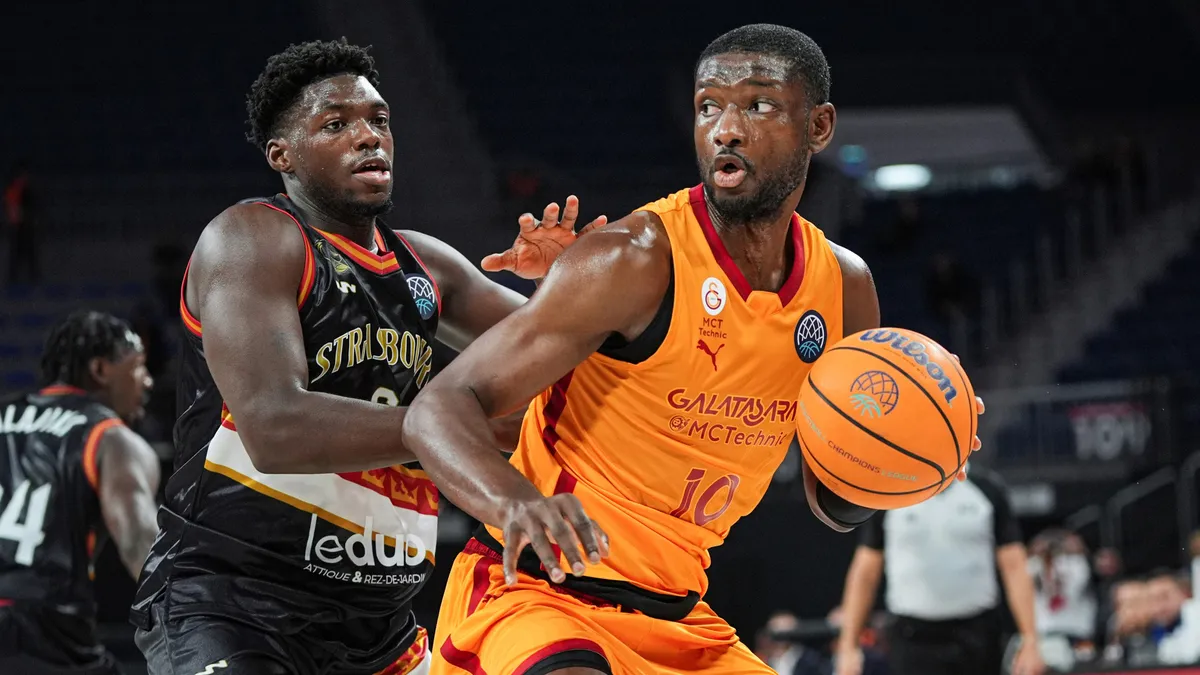 Galatasaray MCT Technic 83-77 SIG Strasbourg! Basketbol Şampiyonlar Ligi'nde galibiyet