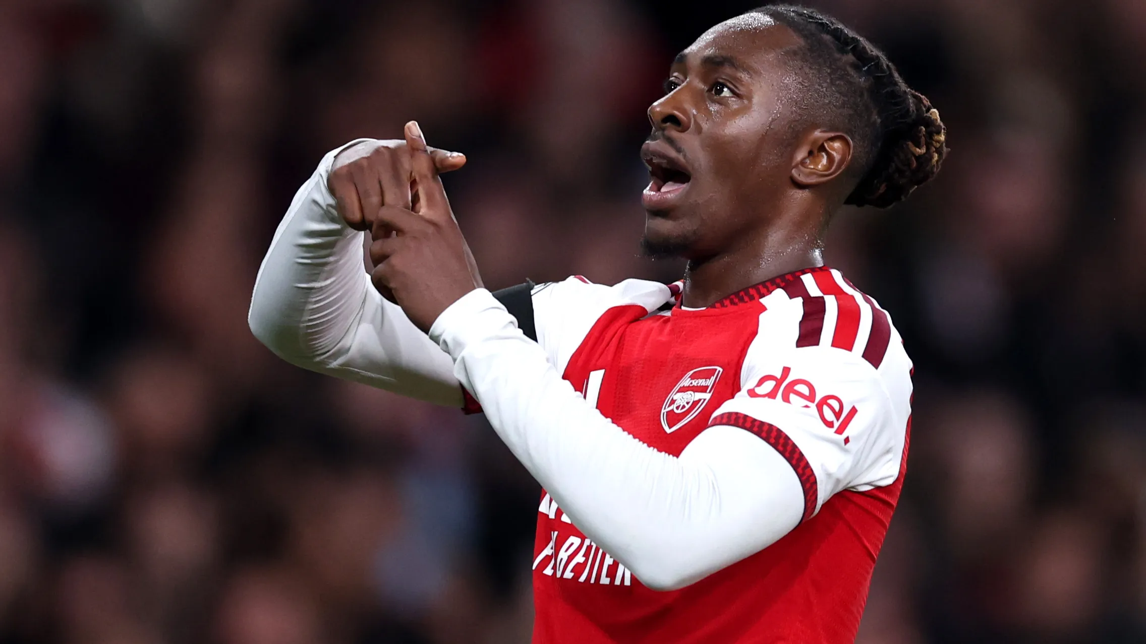 “Aynı şekilde devam”: Eberechi Eze, Mikel Arteta’nın devre arası mesajını açıkladı ve Arsenal’in Lille karşısındaki Şampiyonlar Ligi…