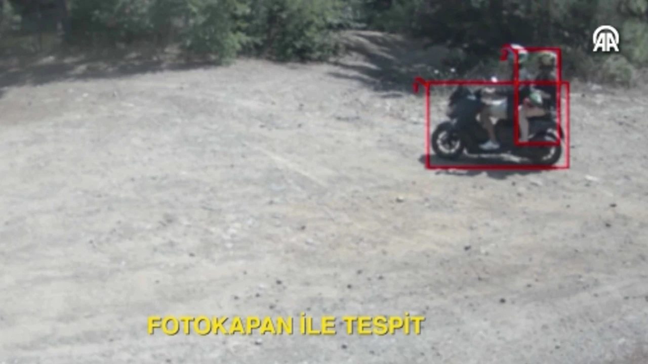 Fotokapan ile tespit edildiler! Haklarında işlem yapıldı