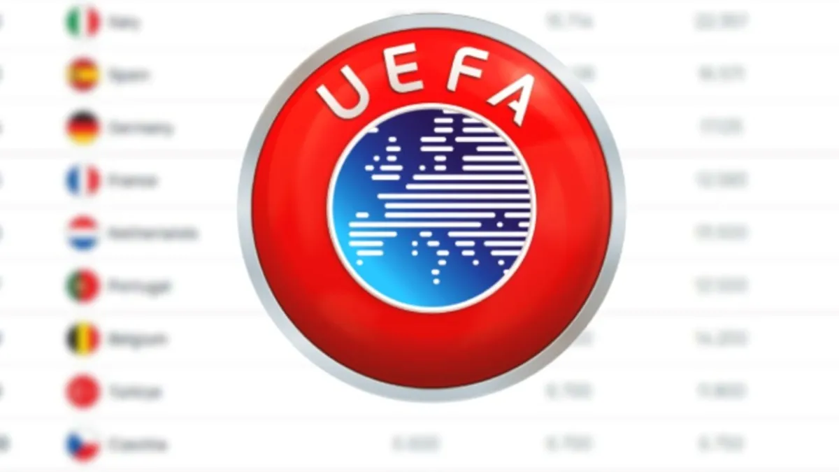 UEFA ÜLKE PUANI SIRALAMASI | UEFA ülke puanında Türkiye kaçıncı sırada yer aldı? - Galeri - Trend Yaşam