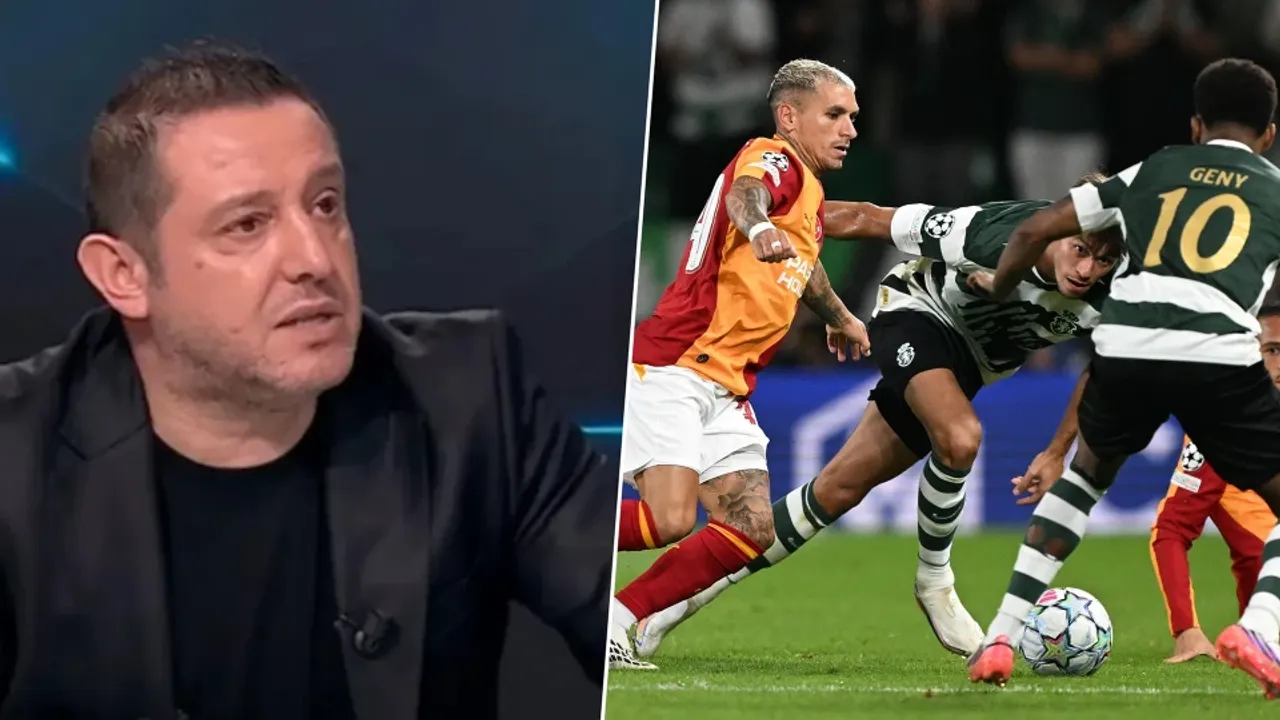 Galatasaray maçında o karar kriz çıkardı! Nihat Kahveci'den hakeme çok sert tepki: "Sporting 12 kişiyle oynadı!"