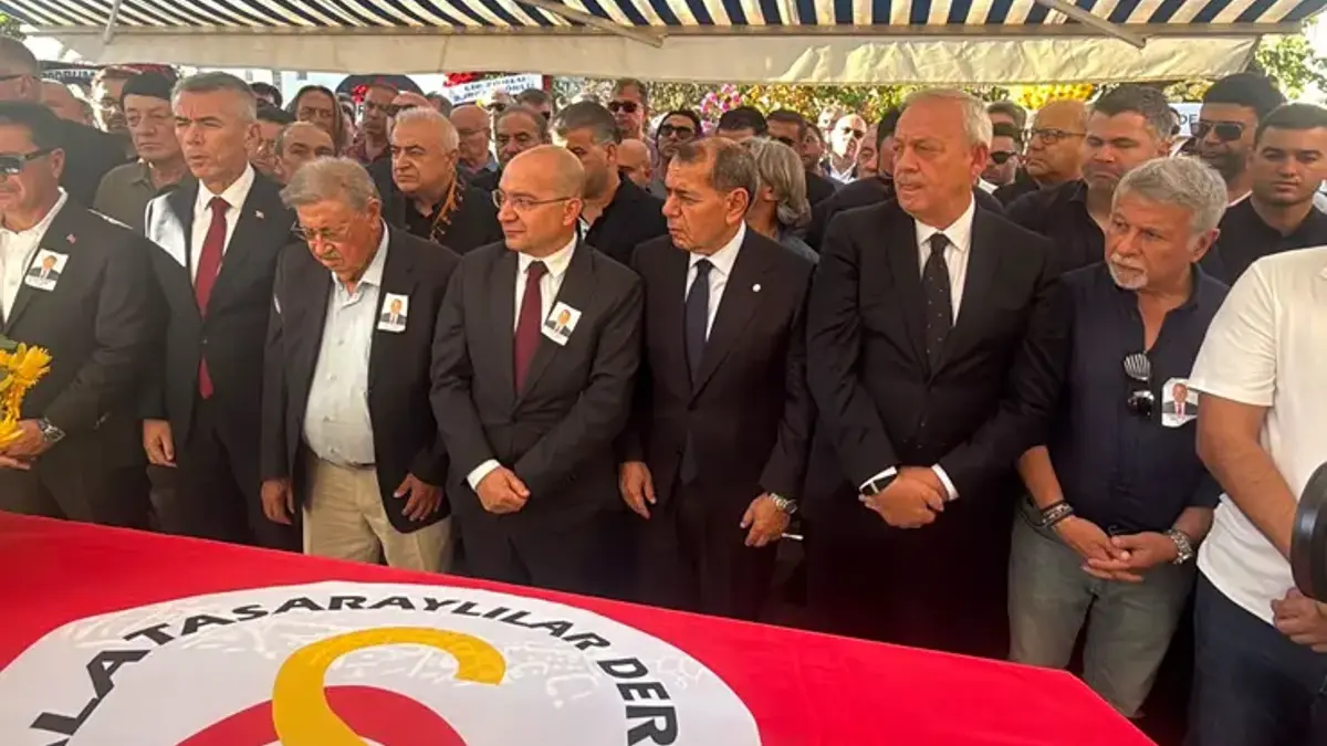 Galatasaray'ın acı günü: Fidel Berber toprağa verildi