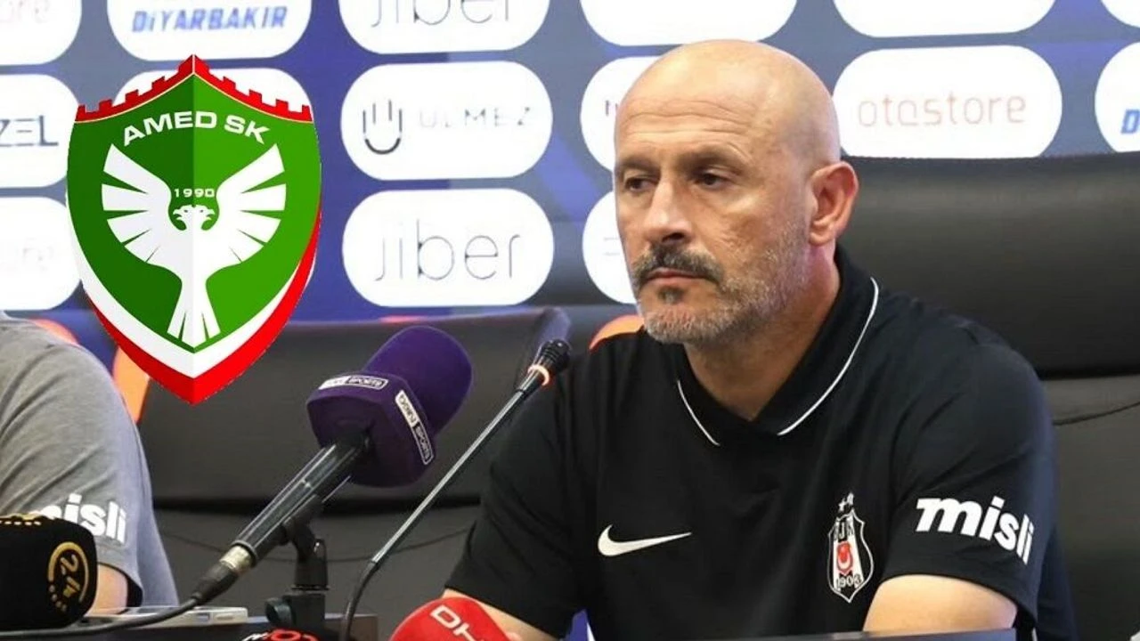 Beşiktaş hocasından Amedspor’a övgü dolu sözler!
