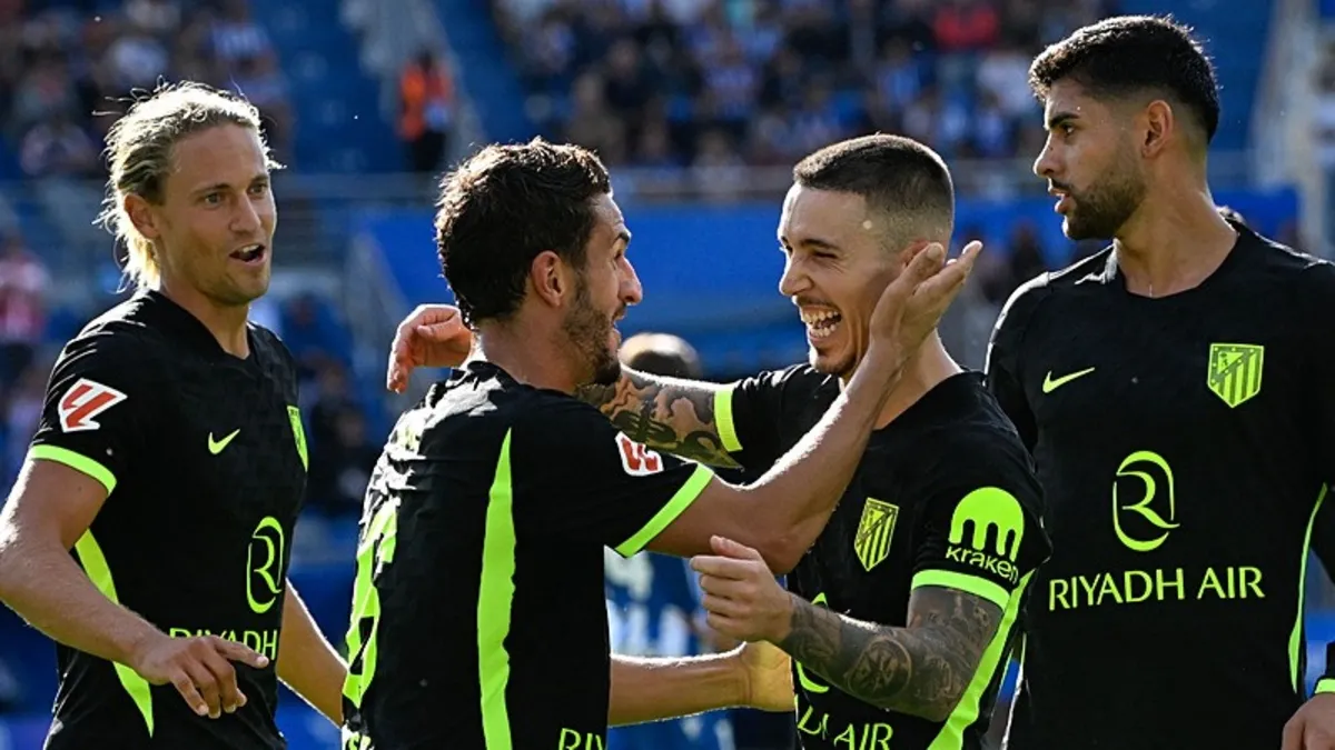 Atletico Madrid, Alaves engelini aştı! Fenerbahçe'nin rakibi hata yapmadı