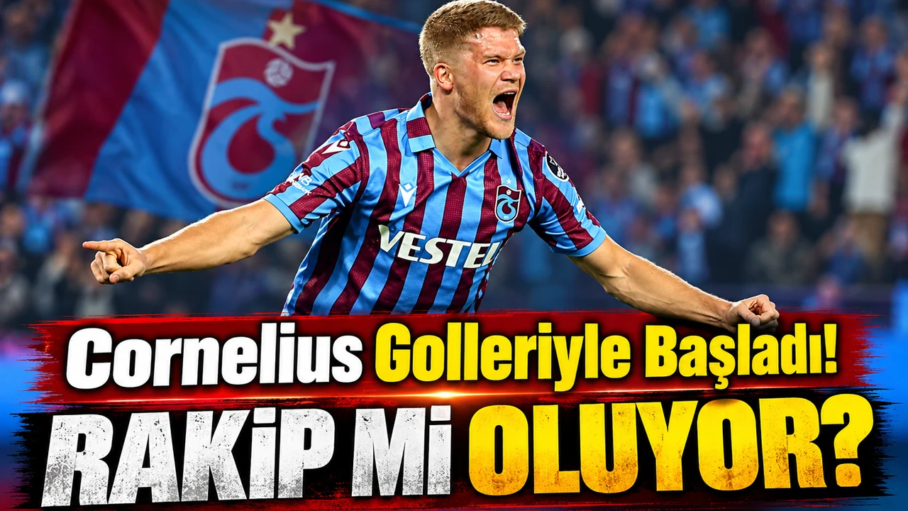 Trabzonspor'un Eski Golcüsü Cornelius Avrupa'da Şov Yaptı! Şimdi Rakip Olabilir