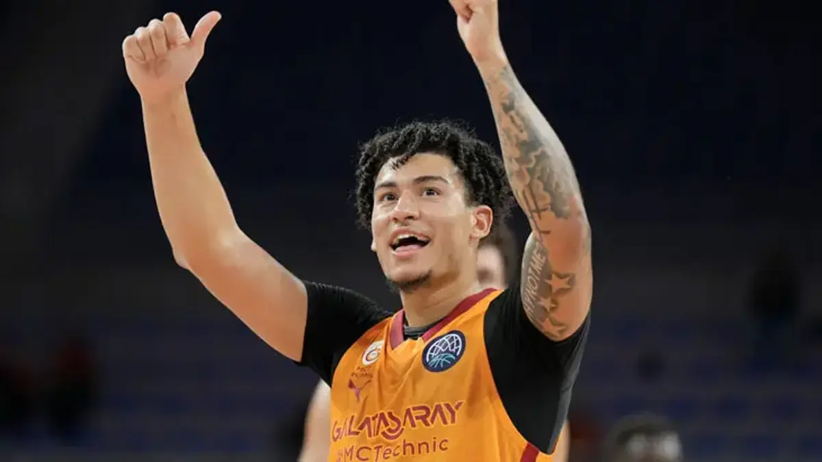Galatasaray'ın yeni yıldızı KJ Simpson, Şampiyonlar Ligi'nde haftanın MVP'si seçildi