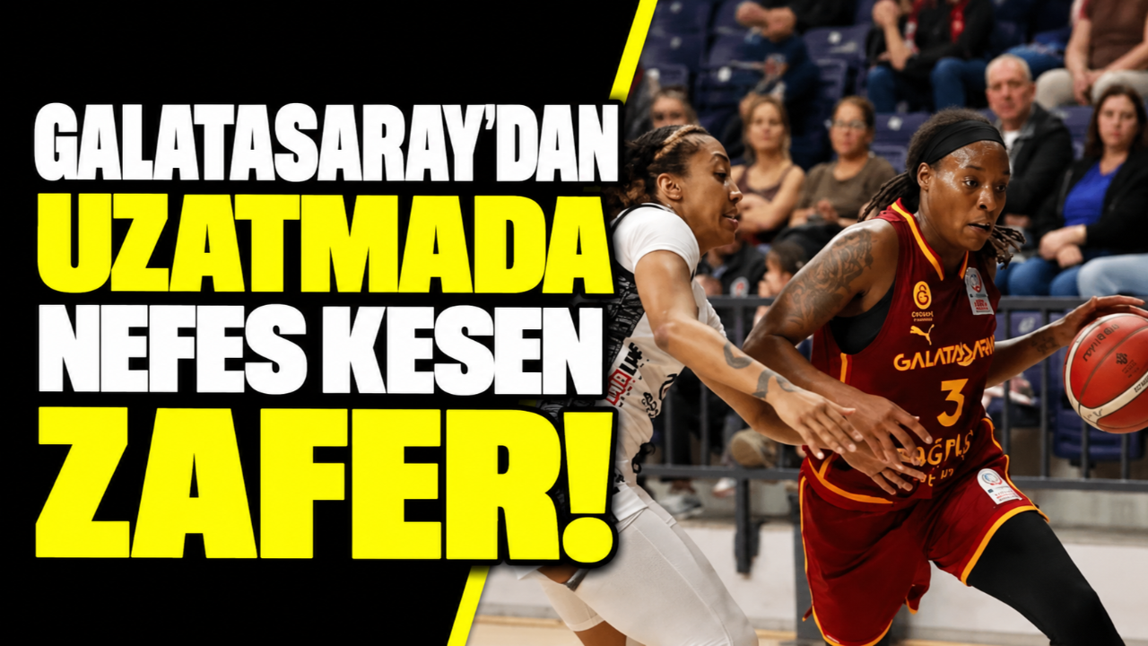 Galatasaray’dan uzatmada nefes kesen zafer!