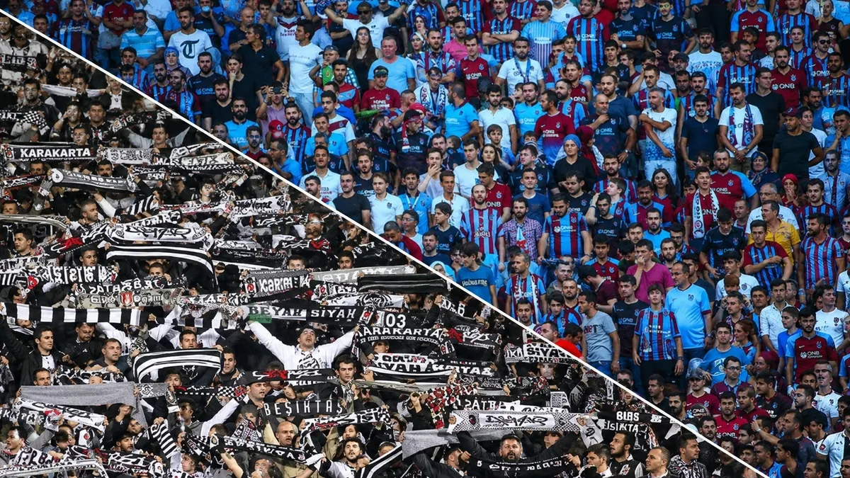 Trabzonspor ile Beşiktaş arasında 6 yıldır uygulanan deplasman yasağı kaldırıldı