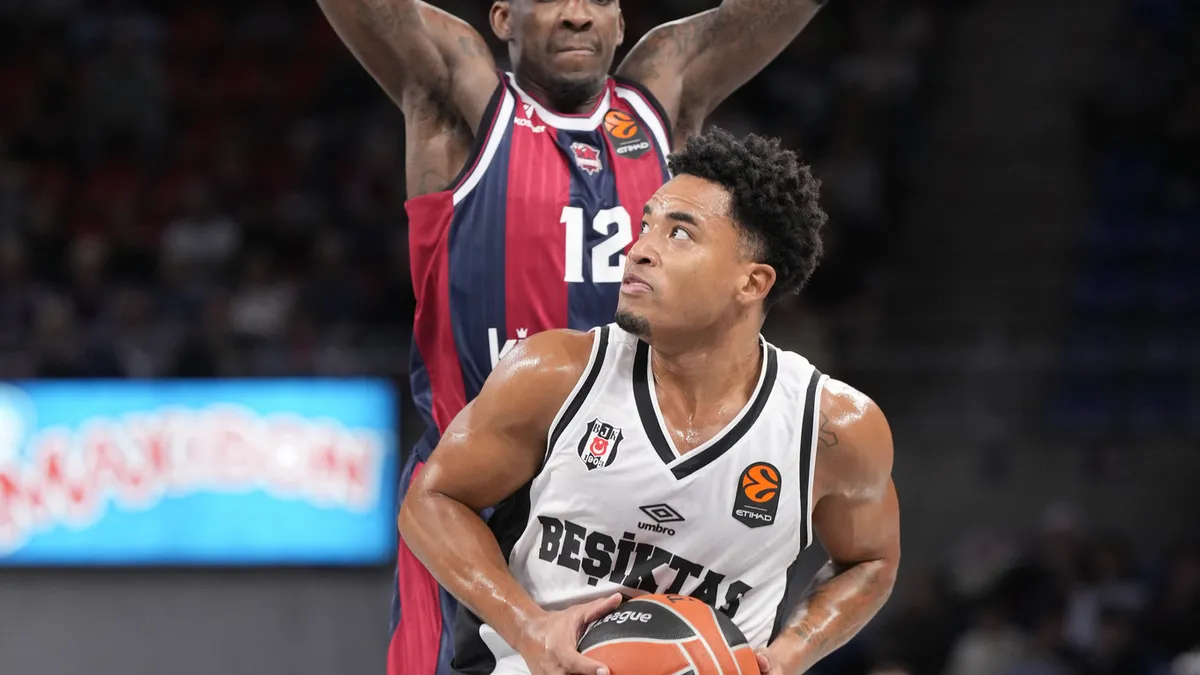Baskonia 84-92 Beşiktaş! EuroLeague'de 2. galibiyet