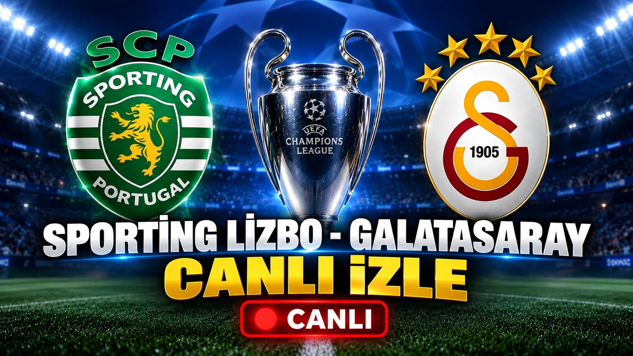 Sporting Lizbo -Galatasaray Canlı İzle | Sporting Lizbo -Galatasaray canlı izleme ekranı | Galatasaray maçı canlı izle