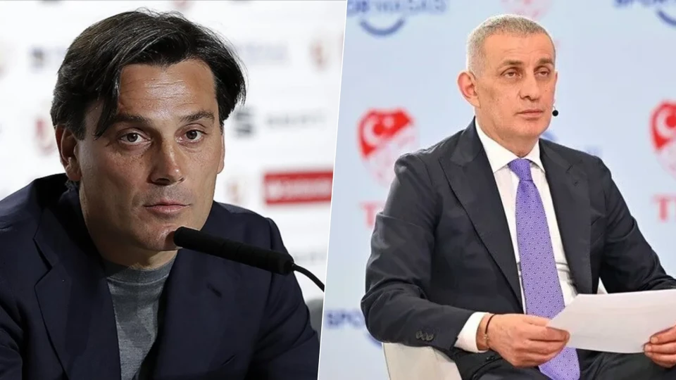 İbrahim Hacıosmanoğlu TFF Başkanlığından istifa edecek mi? İtalya Türkiye maçı öncesi Vincenzo Montella konuştu