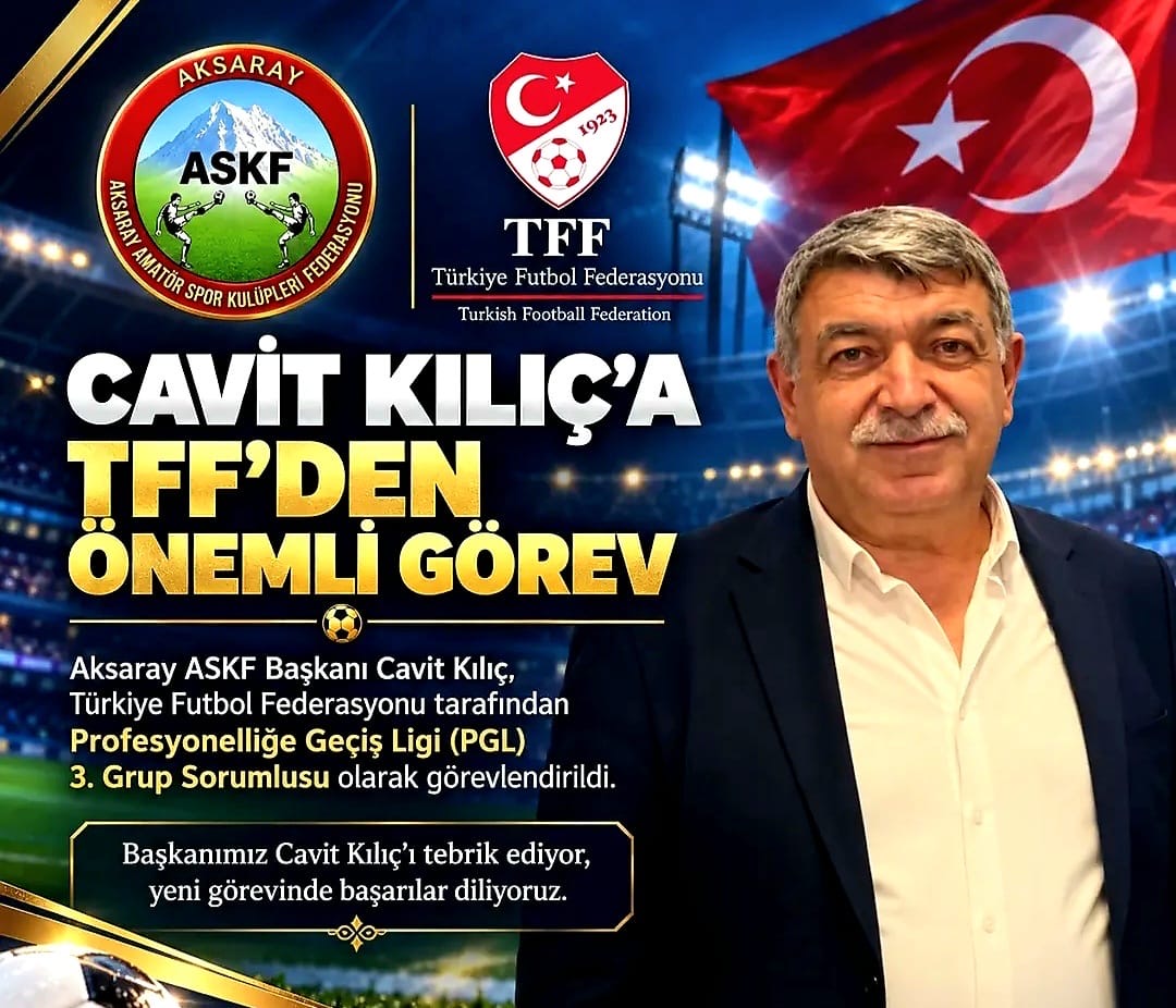Aksaraylı Başkan PGL 3.grubun sorumlusu seçildi!