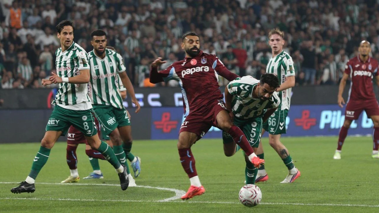 Konyaspor-Trabzonspor maçında kazanan belli oldu