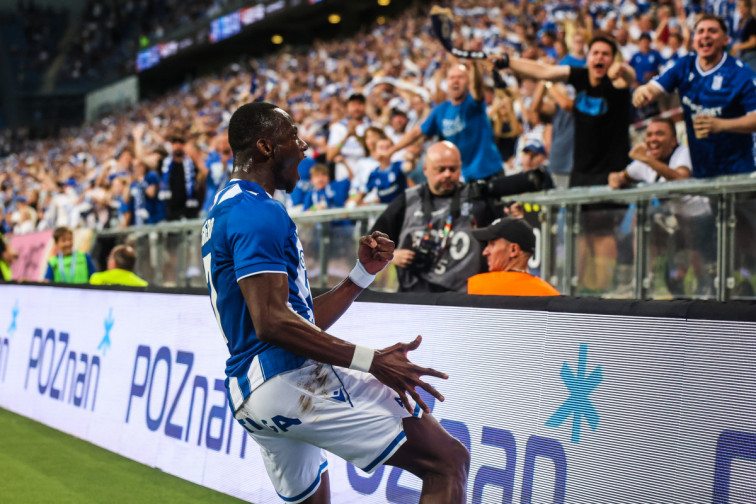Lech Poznan, Klaksvik'i 5-0 yenerek play-off'a yükseldi