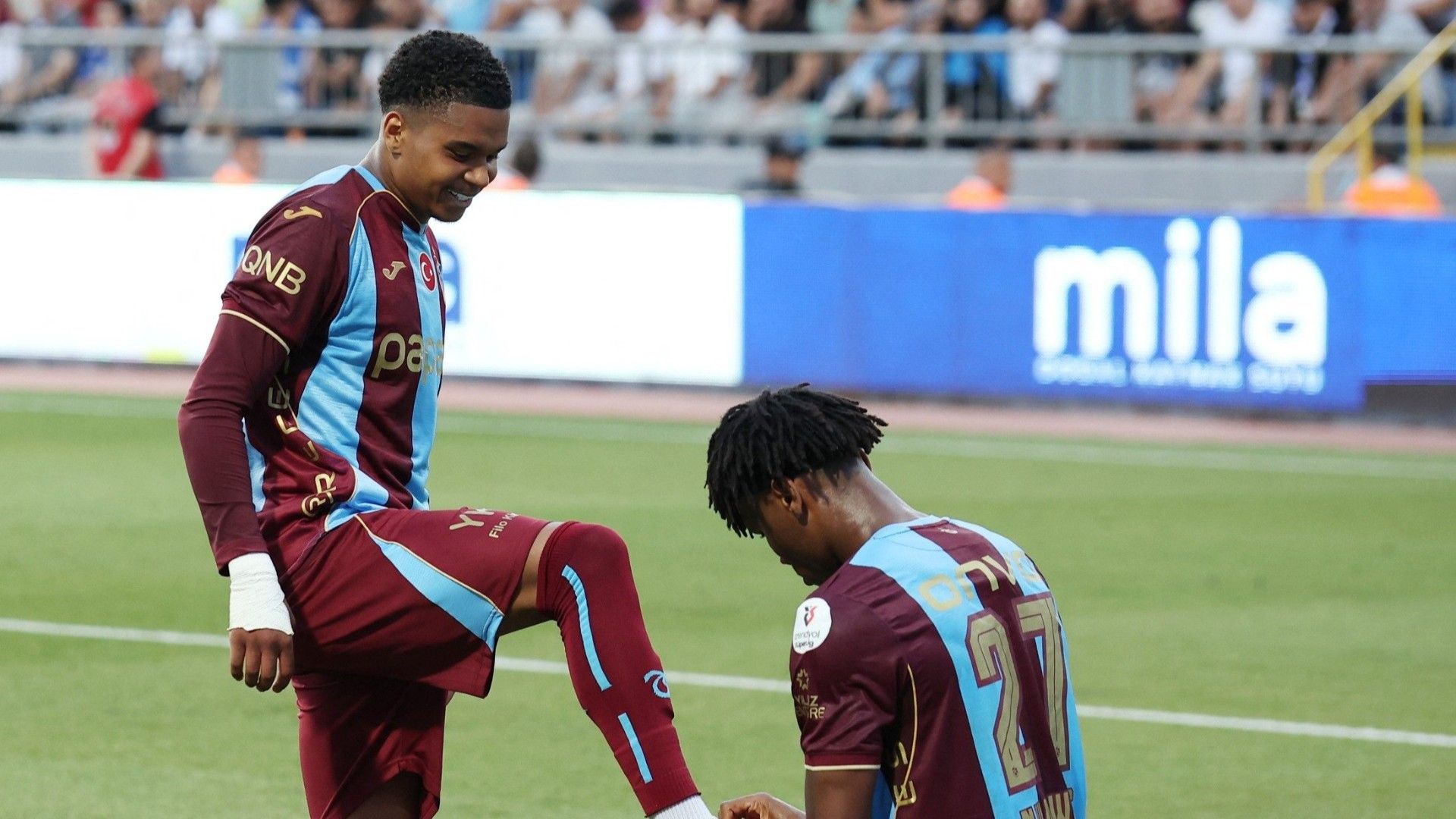 Trabzonspor’un yeni transferleri iş başında! Hesabı açtı