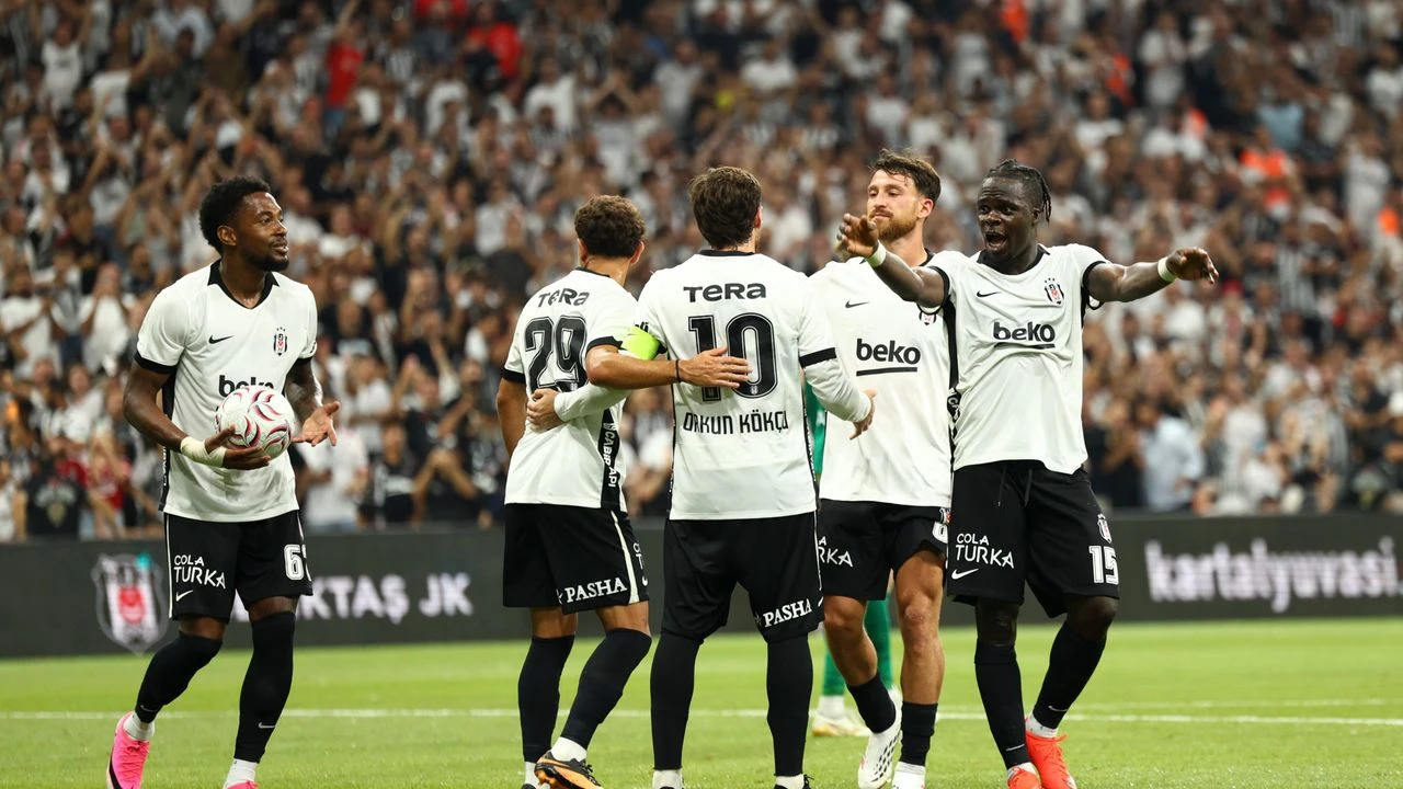 Beşiktaş’tan Avrupa Ligi’nde net galibiyet: 3-0