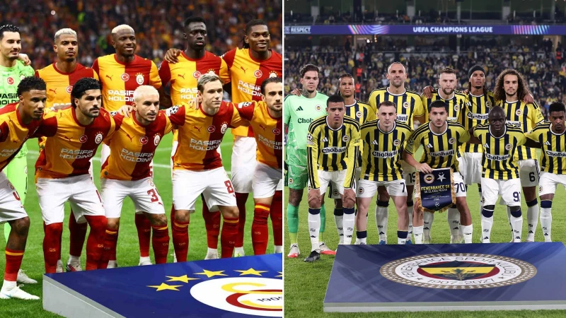 Galatasaray - Fenerbahçe derbisi muhtemel 11'ler