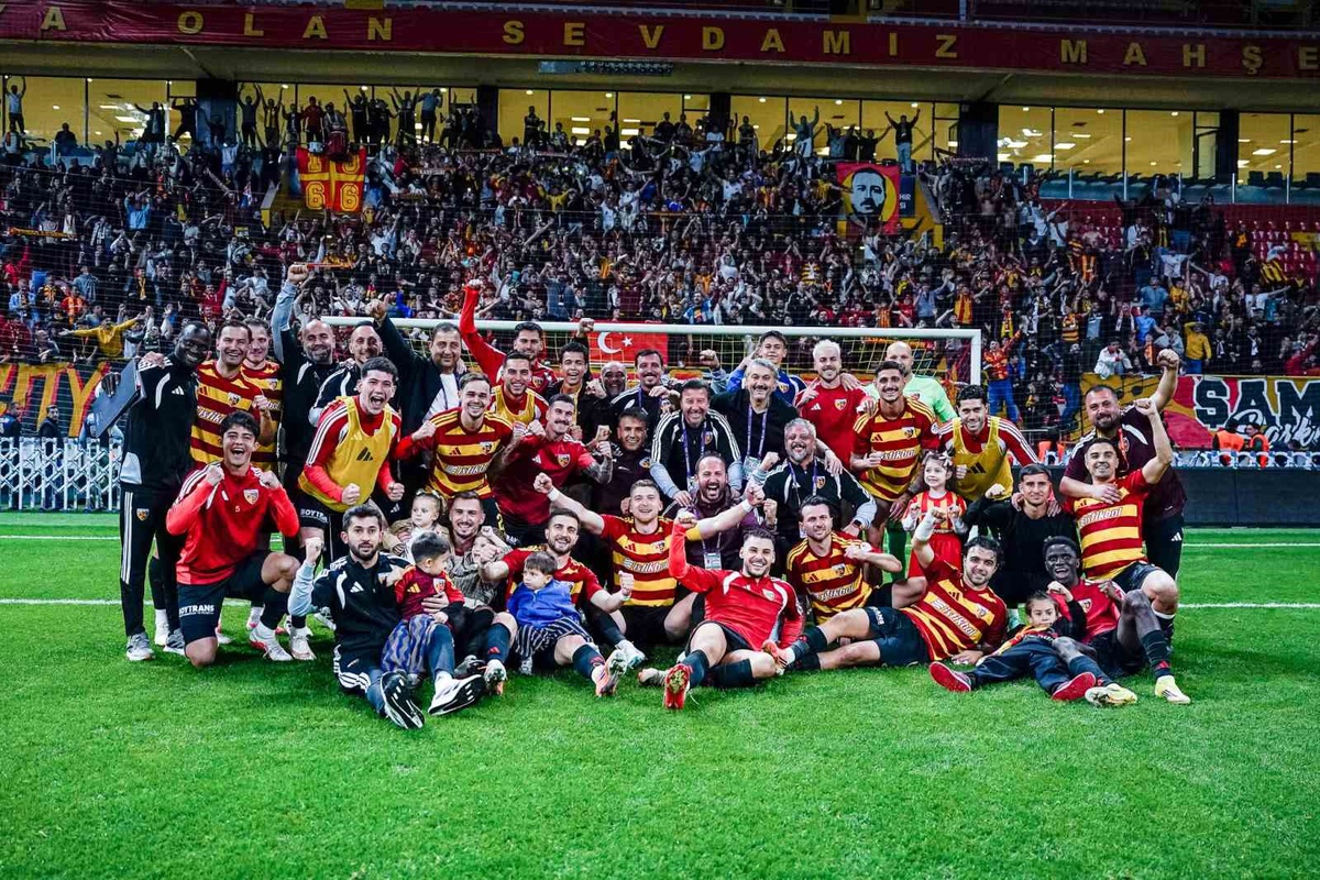 Kayserispor Manisa FK'yi 3-2 yenip 22 puanla TFF 1. Lig'de tek lider oldu