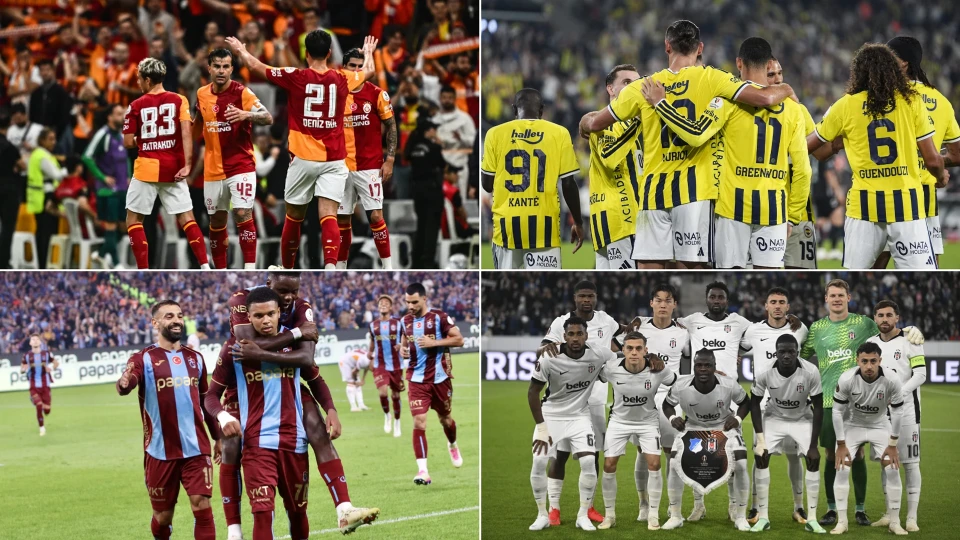 Trabzonspor - Beşiktaş puan durumu: Galatasaray, Fenerbahçe Süper Lig'de kaçıncı sırada? | Futbol Haberleri