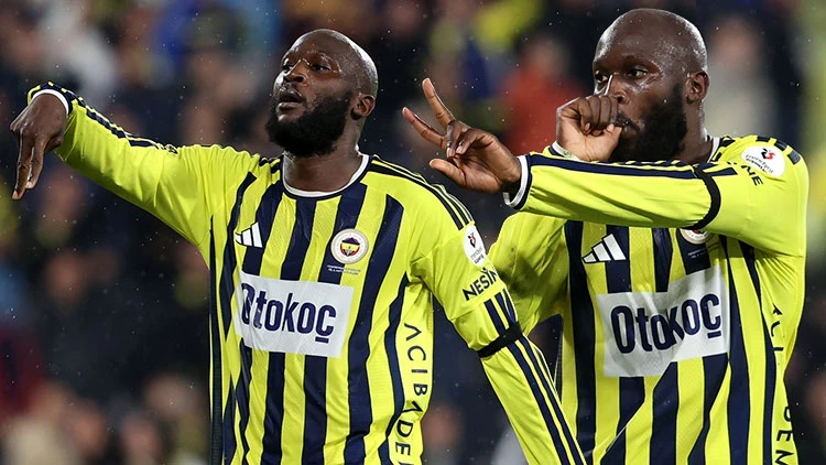 Fenerbahçe'de sahne ilk kez Romelu Lukaku'nun! Siftahı Kadıköy'de yaptı