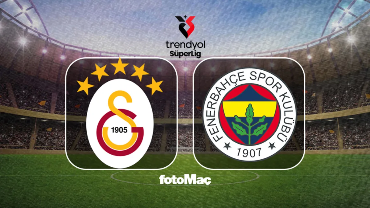 Galatasaray-Fenerbahçe derbisi bugün! Maç saat kaçta, hangi kanalda?