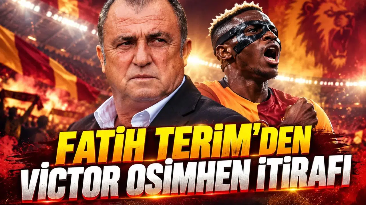 Fatih Terim'den Victor Osimhen itirafı