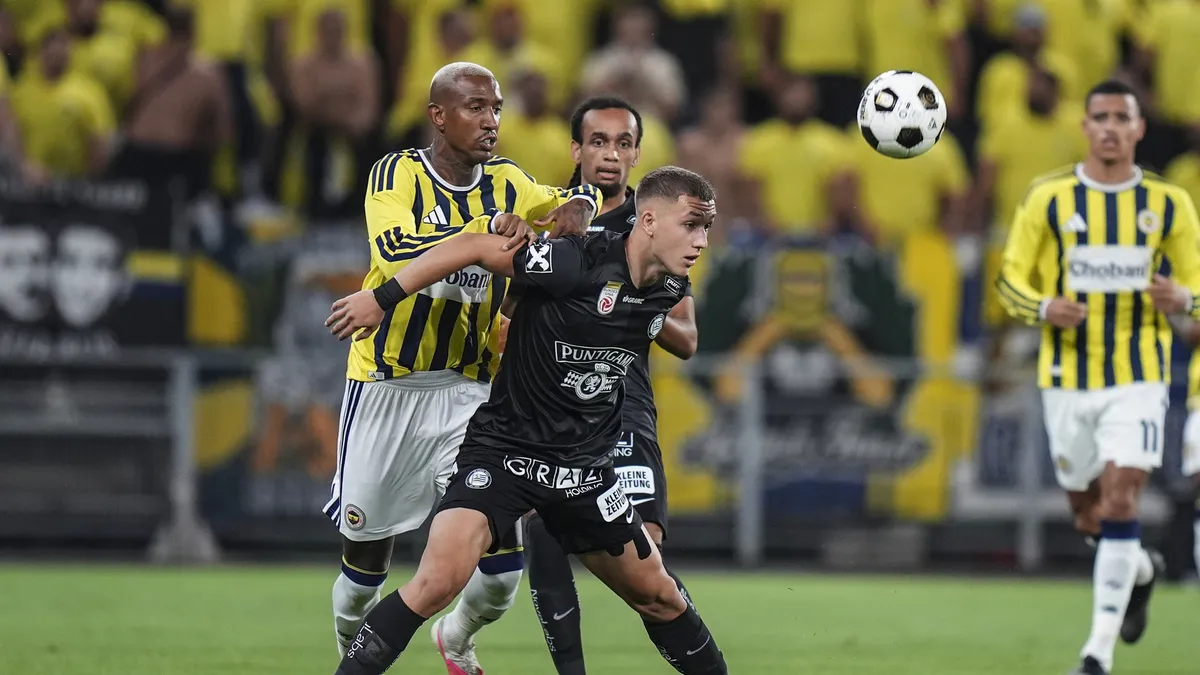Kanarya Play-off turunda! Fenerbahçe Sturm Graz'ı 1-0 yendi