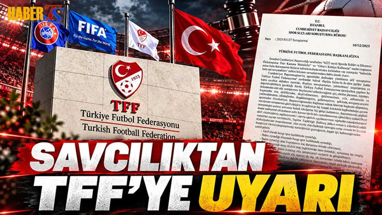Savcılık, Türkiye Futbol Federasyonu'nu Uyarı