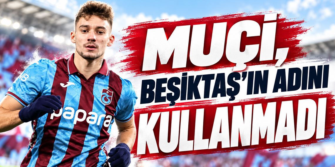 Muci, Besiktasın adını kullanmadı! “Onemli rakibimizi yendik”