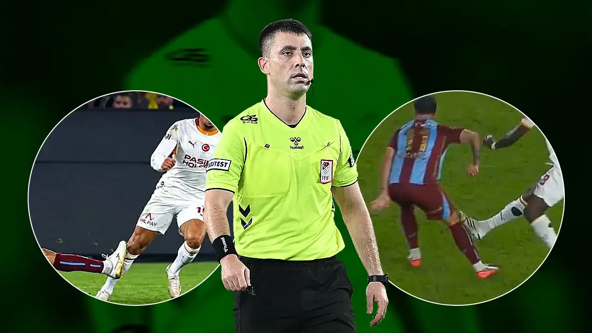 Trabzonspor - Galatasaray maçında ekstra kırmızı kart çıkmalı mıydı? Eski hakemlerden net yorum!