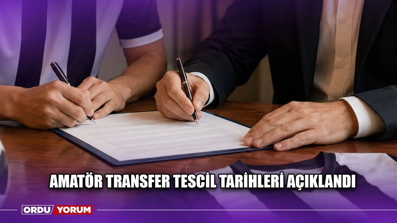 Amatör Transfer Tescil Tarihleri Açıklandı