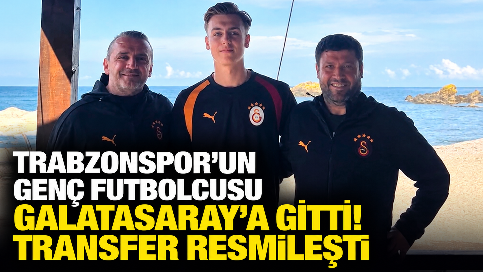 Trabzonspor'un genç futbolcusu Galatasaray'a gitti! Transfer resmileşti