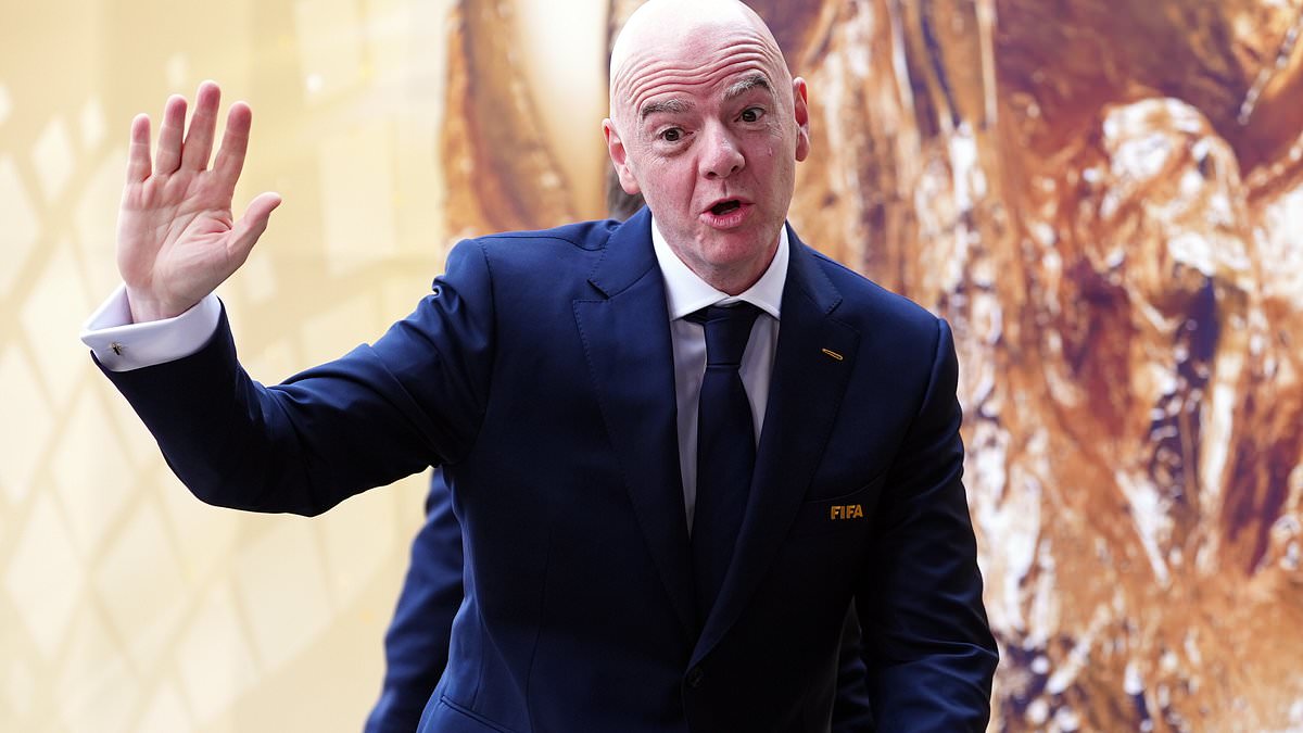 Gianni Infantino's 'alleged mistress received six-figure pay-off from UEFA following affair while he was in senior position' - as FIFA…