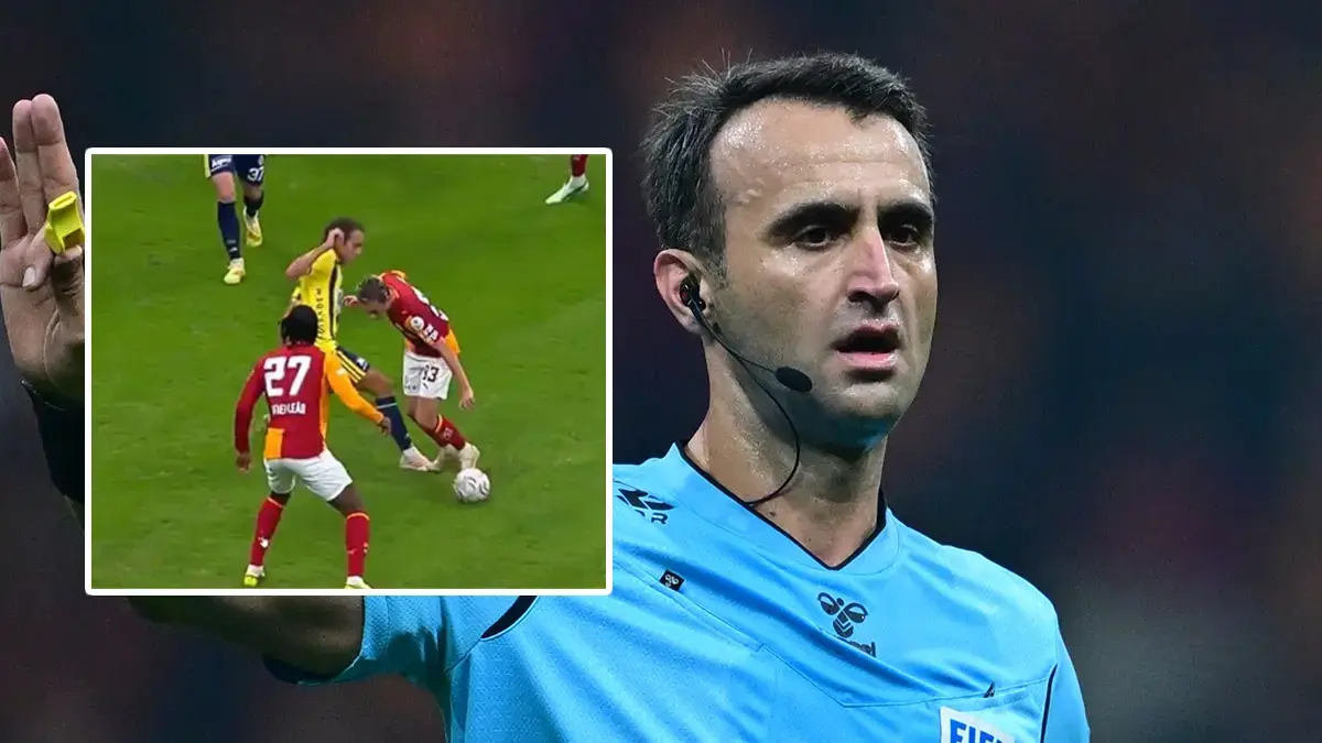 Galatasaray'ın Fenerbahçe derbisinde penaltı beklediği pozisyon için eski hakemlerden yorum
