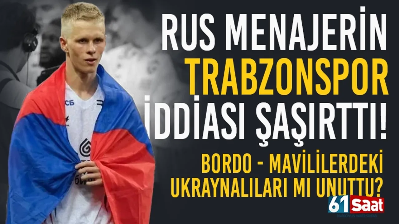 Rus menajerin Trabzonspor iddiası şaşırttı! Ukraynalı futbolcuları mı unuttu