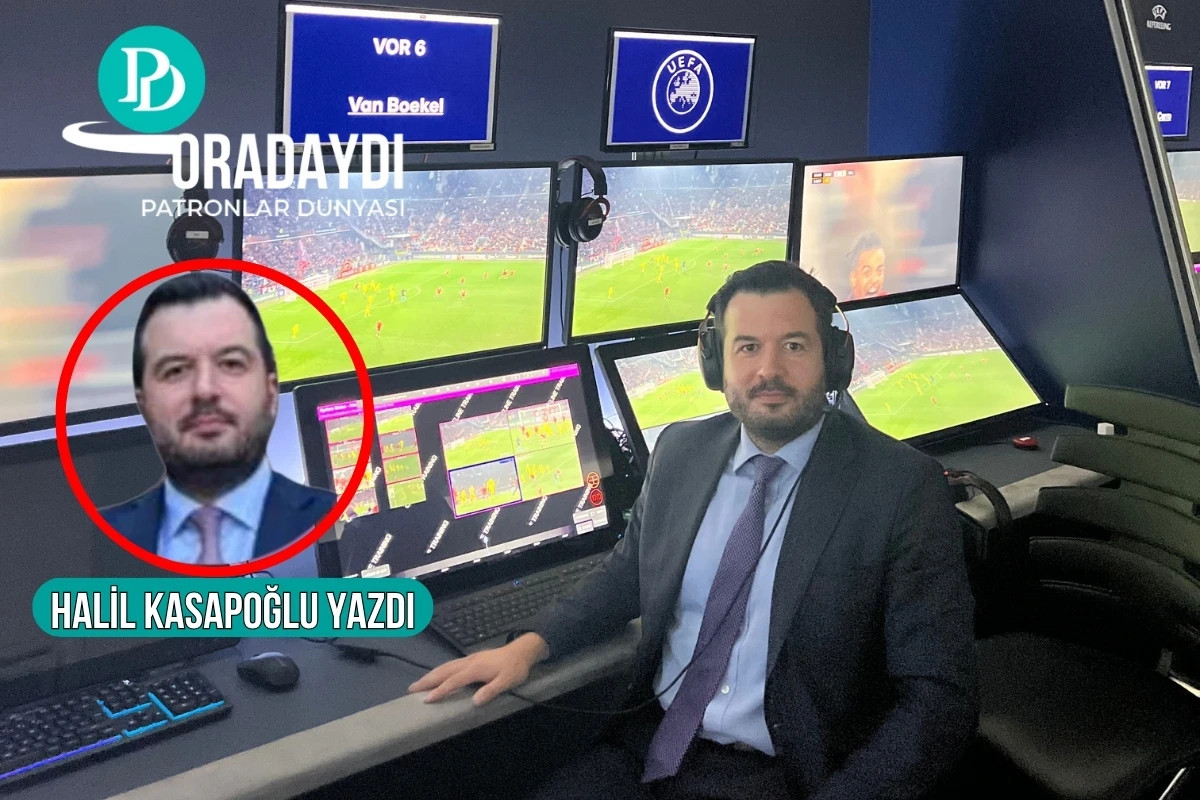 Türk basınında ilk kez Patronlar Dünyası yazarı Halil Kasapoğlu UEFA’nın İsviçre’nin Nyon kentinde açtığı yeni VAR merkezine girdi