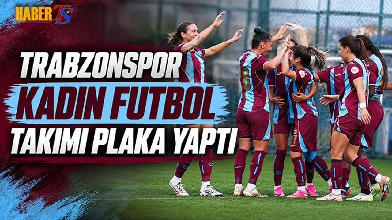 Trabzonspor Kadın Futbol Takımı'ndan Farklı Galibiyet
