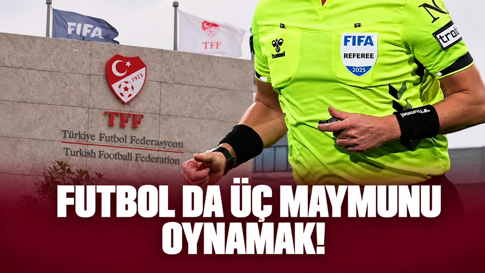 FUTBOL DA ÜÇ MAYMUNU OYNAMAK!