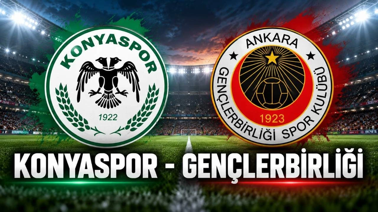 Konyaspor - Gençlerbirliği maçı saat kaçta başlayacak?