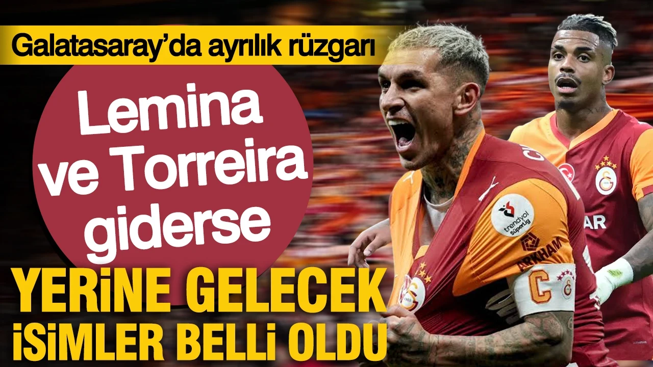 Galatasaray’da ayrılık rüzgarı: Lemina ve Torreira giderse yerine gelecek isimler belli oldu